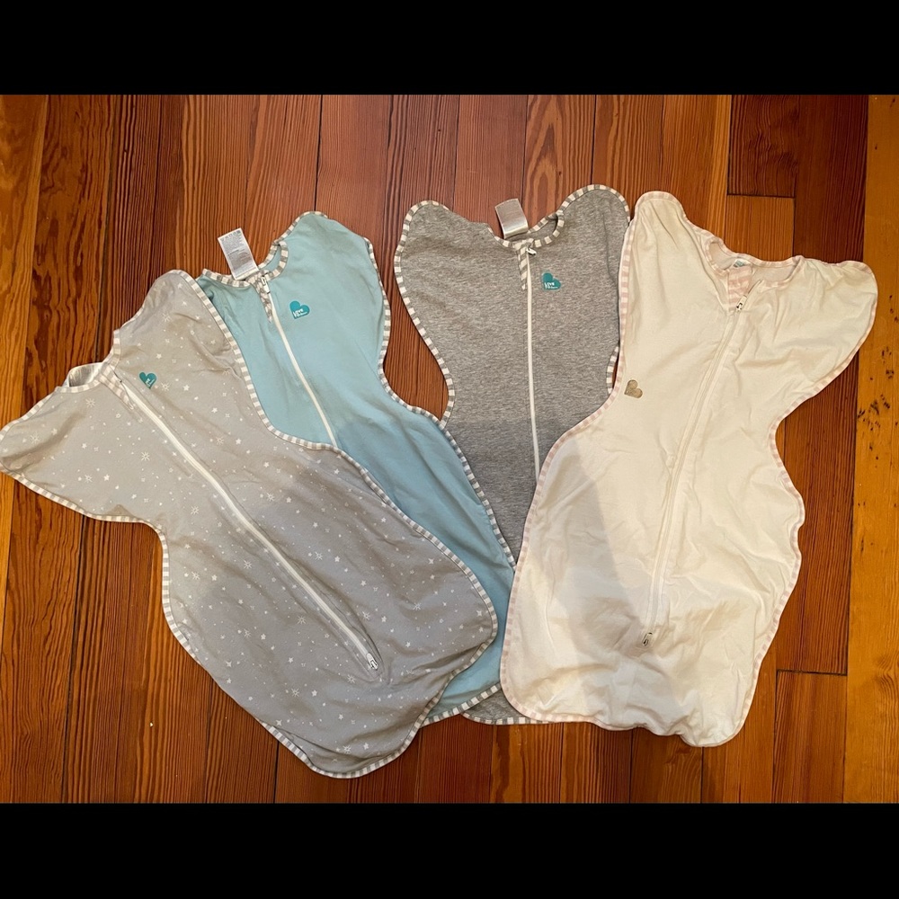 Bundle of 4 LoveToDream sleep sacks